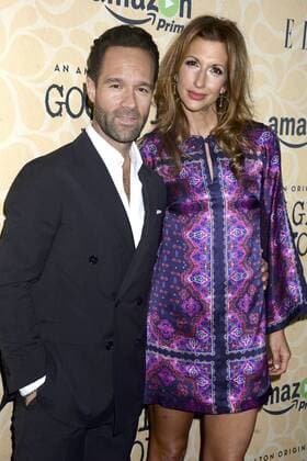 Chris Diamantopoulos und Alysia Reiner bei der Premiere der Amazon TV-Serie Good Girls Revolt im Joseph Urban Theater im Hearst Tower. New York, 18.10.2016 Foto:xD.xVanxTinex xFuturexImage