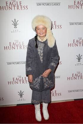 Aisholpan Nurgaiv bei der The Eagle Huntress Film Premiere am 18.10.2016 in Los Angeles The Eagle Huntress Film Premiere in Los Angeles, 2016 