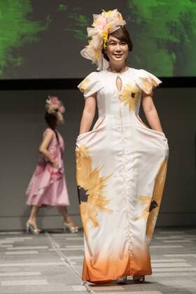 October 19, 2016 - Tokyo, Tokyo, Japan - A model presents a creation by Japanese designer Takafumi Tsuruta for his label Tenbo as part of Fashion Week Tokyo Spring Summer 2017. Tokyo Japan - ZUMAc166 20161019_zap_c166_020
