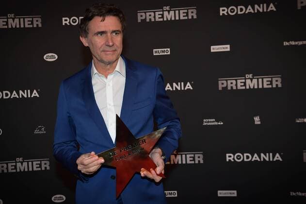 television presenter and director Erik Van Looy pictured ahead of the Belgian premiere of Erik Van Looy movie called De Premier in Antwerp kinepolis, Wednesday 19 October 2016.  DAVIDxSTOCKMAN 04961072