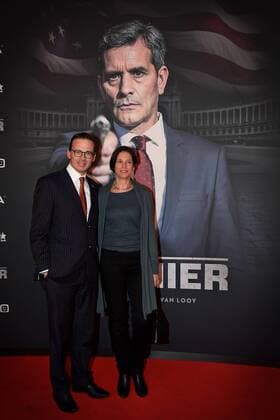 CD&V s Wouter Beke pictured ahead of the Belgian premiere of Erik Van Looy movie called De Premier in Antwerp kinepolis, Wednesday 19 October 2016.  DAVIDxSTOCKMAN 04961087