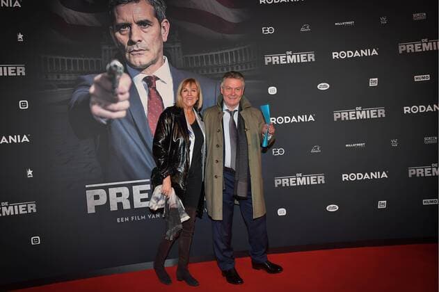 Open Vld s Karel De Gucht pictured ahead of the Belgian premiere of Erik Van Looy movie called De Premier in Antwerp kinepolis, Wednesday 19 October 2016.  DAVIDxSTOCKMAN 04961094