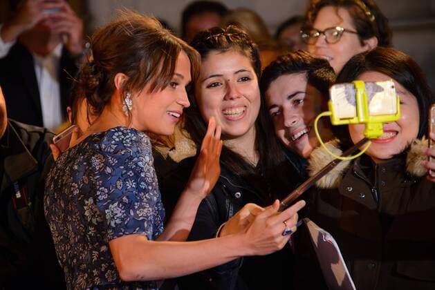 . 19 10 2016. London, United Kingdom. Alicia Vikander attends The Light Between Ocean UK Premiere.  xChrisxJosephx xi-Imagesx IIM-13654-0019