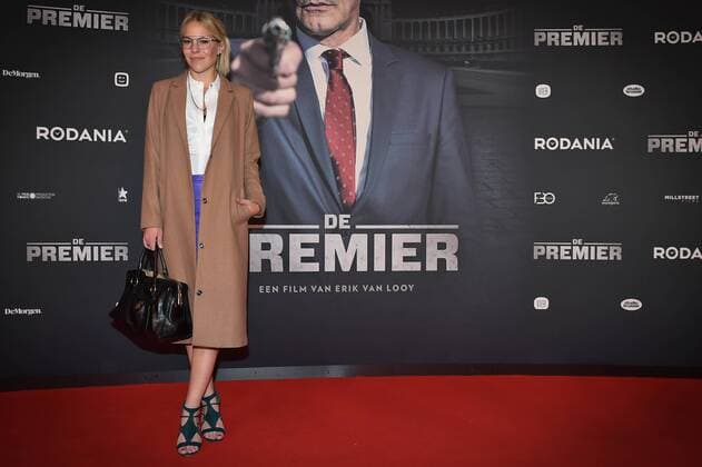 Eline De Munck pictured ahead of the Belgian premiere of Erik Van Looy movie called De Premier in Antwerp kinepolis, Wednesday 19 October 2016.  DAVIDxSTOCKMAN 04961129