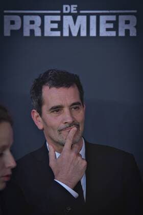 actor Koen De Bouw pictured ahead of the Belgian premiere of Erik Van Looy movie called De Premier in Antwerp kinepolis, Wednesday 19 October 2016.  DAVIDxSTOCKMAN 04961145