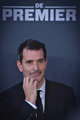 actor Koen De Bouw pictured ahead of the Belgian premiere of Erik Van Looy movie called De Premier in Antwerp kinepolis, Wednesday 19 October 2016.  DAVIDxSTOCKMAN 04961148