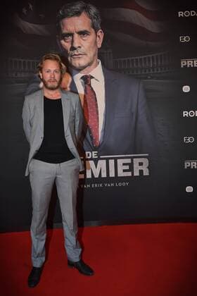 Actor Rik Verheye pictured ahead of the Belgian premiere of Erik Van Looy movie called De Premier in Antwerp kinepolis, Wednesday 19 October 2016.  DAVIDxSTOCKMAN 04961165