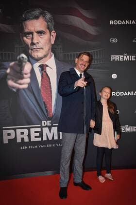 actor Peter Van Den Begin pictured ahead of the Belgian premiere of Erik Van Looy movie called De Premier in Antwerp kinepolis, Wednesday 19 October 2016.  DAVIDxSTOCKMAN 04961176