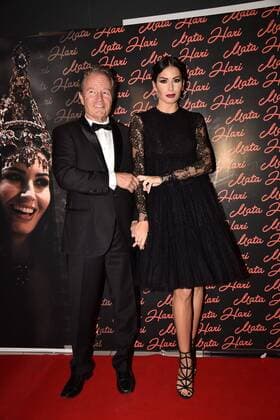 Rome, Adriano Cinema - Film Preview of Mata Hari, Pictured: Elisabetta Gregoraci John Savage  Copyright: xVincenzoxLandix xIPAx
