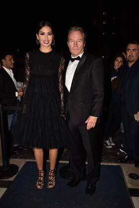 Rome, Adriano Cinema - Film Preview of Mata Hari, Pictured: Elisabetta Gregoraci John Savage  Copyright: xVincenzoxLandix xIPAx