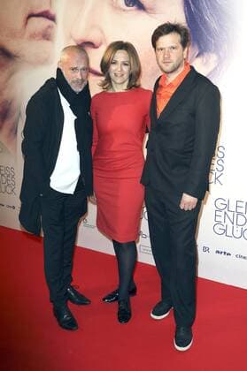 Johannes Krisch, Martina Gedeck und Sven Taddicken bei der Berlin Premiere Gleißendes Glück im Kino in der Kulturbrauerei. Berlin, 19.10.2016 Foto:xS.xGabschx xFuturexImage