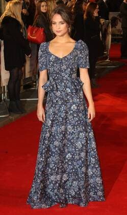 Alicia Vikander bei The Light Between Oceans Film Premiere am 19.10.2016 in London The Light Between Oceans Film Premiere in London, 2016 