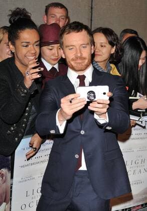 The Light Between Oceans - UK film premiere London, UK. Michael Fassbender at The Light Between Oceans - UK film premiere at the Curzon Mayfair, London on October 19th 2016. LMK315-61154-201016 