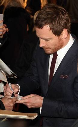 The Light Between Oceans - UK film premiere London, UK. Michael Fassbender at The Light Between Oceans - UK film premiere at the Curzon Mayfair, London on October 19th 2016. LMK73-61153-201016 