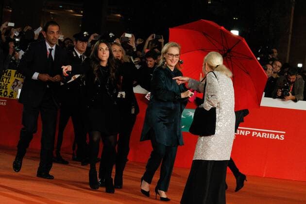 Filmfest in Rom - Florence Foster Jenkins Filmpremiere Italy: Meryl Streep Red Carpet Rome Film Festival Meryl Streep at the red carpet for the eighth day of the 11th International Film Festival of Rome.  FabioxAltobello