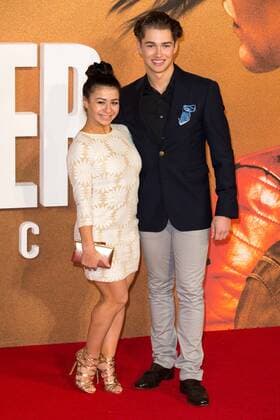 October 20, 2016 - London, London, UK - CLAUDIA FRAGAPANE and AJ PRITCHARDNattend the European film premiere of Jack Reacher: Never Go Back. London, UK. London UK  - ZUMAl94_ 20161020_zaf_l94_129