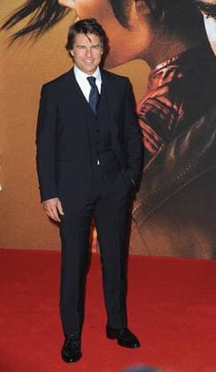 October 20, 2016 - London, England, United Kingdom - Tom Cruise attends the European Premiere of Jack Reacher: Never Go Back at Cineworld Leciester Square. London United Kingdom - ZUMAs147 20161020_zap_s147_011