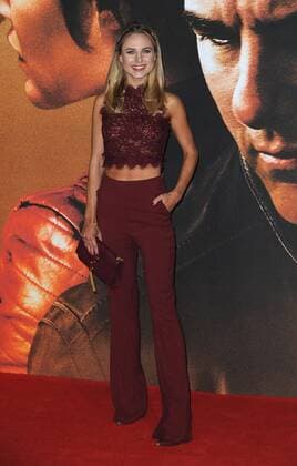 October 20, 2016 - London, England, United Kingdom - Kimberly Garner attends the European Premiere of Jack Reacher: Never Go Back at Cineworld Leciester Square. London United Kingdom - ZUMAs147 20161020_zap_s147_078
