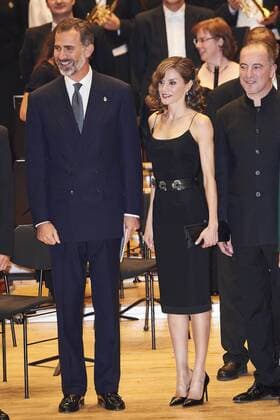 Prinzessin-von-Asturien-Preis: Konzert in Oviedo 20-10-2016 Spain Queen Letizia and King Felipe during the concert for the 25th Princess Asturias awards at the auditorio palace de Congresos in Oviedo. No Spain  Copyright: PPEx