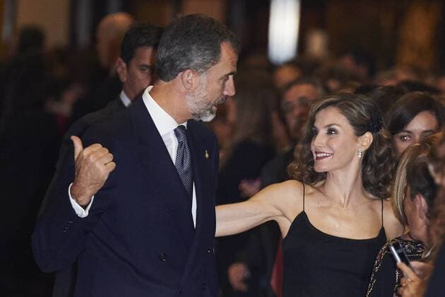Prinzessin-von-Asturien-Preis: Konzert in Oviedo 20-10-2016 Spain Queen Letizia and King Felipe during the concert for the 25th Princess Asturias awards at the auditorio palace de Congresos in Oviedo. No Spain  Copyright: PPEx
