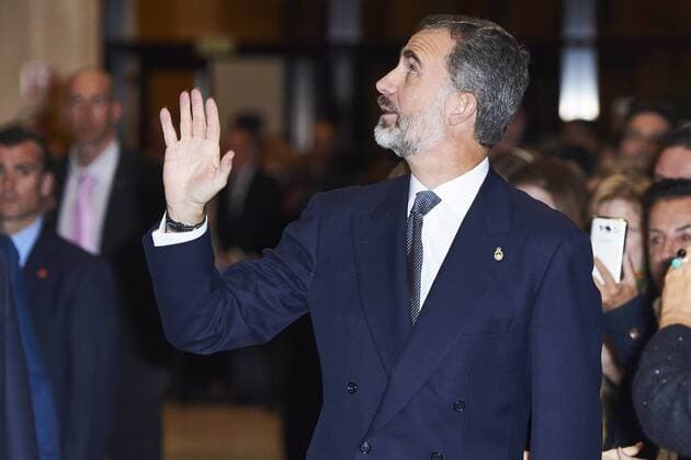 Prinzessin-von-Asturien-Preis: Konzert in Oviedo 20-10-2016 Spain Queen Letizia and King Felipe during the concert for the 25th Princess Asturias awards at the auditorio palace de Congresos in Oviedo. No Spain  Copyright: PPEx