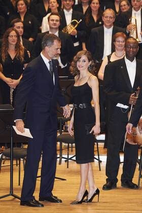 Prinzessin-von-Asturien-Preis: Konzert in Oviedo 20-10-2016 Spain Queen Letizia and King Felipe during the concert for the 25th Princess Asturias awards at the auditorio palace de Congresos in Oviedo. No Spain  Copyright: PPEx