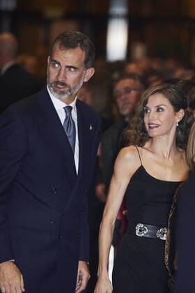 Prinzessin-von-Asturien-Preis: Konzert in Oviedo 20-10-2016 Spain Queen Letizia and King Felipe during the concert for the 25th Princess Asturias awards at the auditorio palace de Congresos in Oviedo. No Spain  Copyright: PPEx