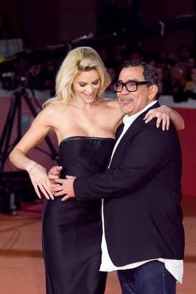 Rome Film Fest 2016 International Film Festival of Rome. Red carpet film Florence Foster Jenkins. Pictured: Ria Antoniou and Guillermo Mariotto  Copyright: xMarcoxProvvisionatox xIPAx