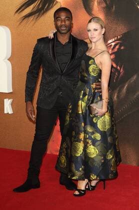 Jack Reacher: Never Go Back European Premiere London, UK. Ore Oduba and Joanne Clifton at Jack Reacher: Never Go Back European Premiere at Cineworld, Leicester Square. 20 October 2016 LMK73-62642-211016 