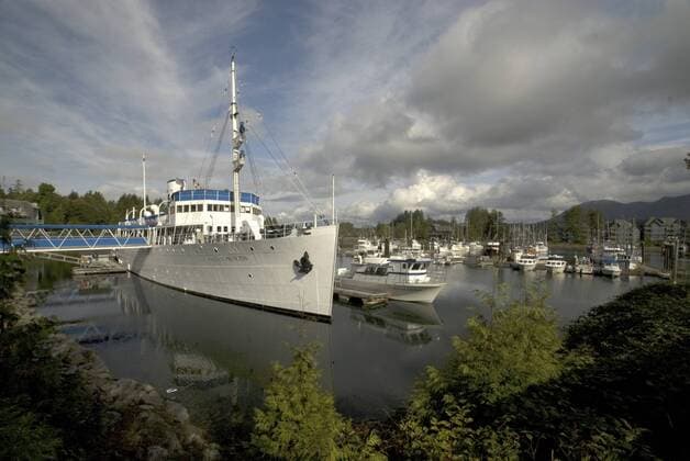 Canadian Princess Docked at Canadian Princess Resort, Ucluelet, British Columbia, Canada, September 2006 (Editorial Usage Only)  Copyright: xRoddyxScheerx xDanitaxDelimont CN02 RSC0227
