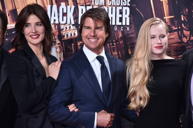 Cobie Smulders, Tom Cruise und Danika Yarosh bei der Jack Reacher: Kein Weg zurück Film Premiere am 21.10.2016 in Berlin Jack Reacher: Never Go Back Filmpremiere in Berlin, 2016 