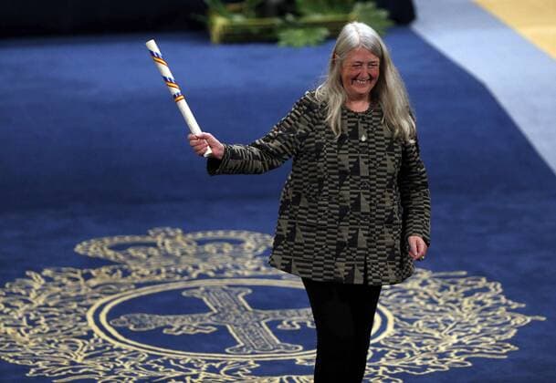 Prinzessin-von-Asturien-Preis British historian Mary Beard after receiving the Princess of Asturias Award of Social Science during to the 36th edition of the Princess of Asturias Awards handover ceremony at the Campoamor Theatre in Oviedo, province of Asturias, northern Spain, 21 October 2016. Princess of Asturias Awards handover ceremony !ACHTUNG: NUR REDAKTIONELLE NUTZUNG!  20161021-636126830815452202