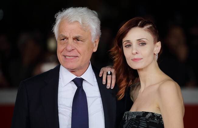 Filmfest in Rom - 7 Minuti Filmpremiere October 21, 2016 - Rome, Italy - Italian actor and directore MICHELE PLACIDO and producer FEDERICA VINCENTI on the red Carpet of 7 Minuti at Rome Film Festival 2016 Rome Italy - ZUMAi15_ 20161021_zaf_i15_043