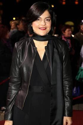 21.10.2016, Frankfurt, Alte Oper, roter Teppich Red Carpet beim Hessischer Film- und Kinopreis 2016 Jasmin Tabatabai deutsch-iranische Schauspielerin und Musikerin