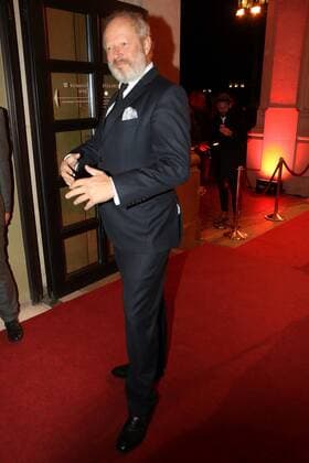 21.10.2016, Frankfurt, Alte Oper, roter Teppich Red Carpet beim Hessischer Film- und Kinopreis 2016 Schauspieler Axel Theodor Klaus Milberg