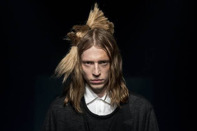 October 22, 2016 - Tokyo, Tokyo, Japan - A model presents a creation by designer Keisuke Imazaki for brand Plastictokyo as part of Fashion Week Tokyo Spring Summer 2017. Tokyo Japan - ZUMAc166 20161022_zap_c166_021