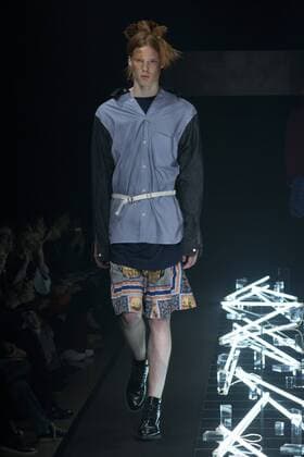 October 22, 2016 - Tokyo, Tokyo, Japan - A model presents a creation by designer Keisuke Imazaki for brand Plastictokyo as part of Fashion Week Tokyo Spring Summer 2017. Tokyo Japan - ZUMAc166 20161022_zap_c166_017