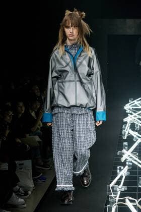 October 22, 2016 - Tokyo, Tokyo, Japan - A model presents a creation by designer Keisuke Imazaki for brand Plastictokyo as part of Fashion Week Tokyo Spring Summer 2017. Tokyo Japan - ZUMAc166 20161022_zap_c166_029