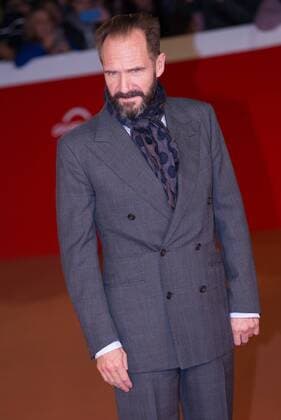 Italy: The 20th anniversary of The English Patient British actor Ralph Fiennes on the red carpet for the 20th anniversary of The English Patient.  BarbaraxComo