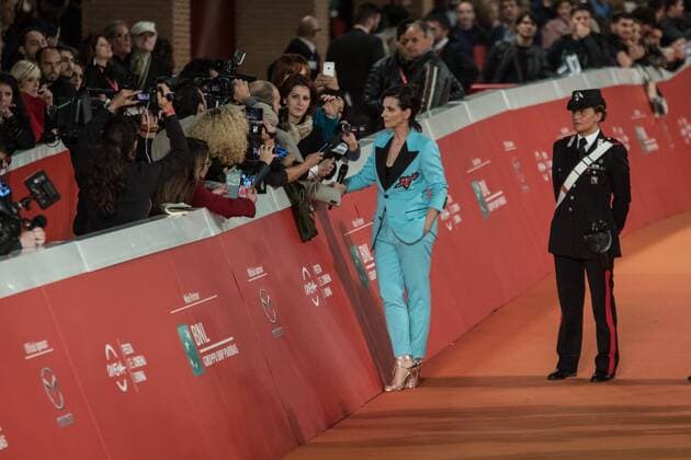 Rome: Red carpet the English Patient Juliette Binoche walk a red carpet for The English Patient - Il Paziente Inglese during the 11th Rome Film Festival at Auditorium Parco Della Musica.  AndreaxRonchini