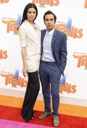Kunal Nayar & wife Neha Kapur TROLLS FILM PREMIERE Los Angeles Patrick Rideaux PicturePerfect