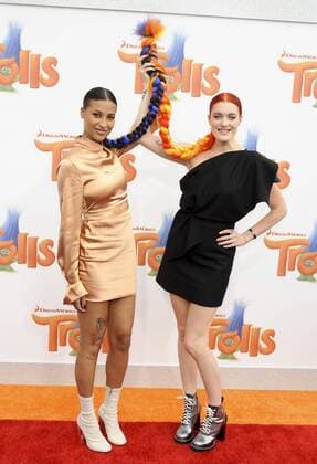 Icona Pop TROLLS FILM PREMIERE Los Angeles Patrick Rideaux PicturePerfect