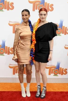 Icona Pop TROLLS FILM PREMIERE Los Angeles Patrick Rideaux PicturePerfect