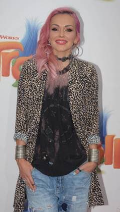 Actress Kandee Johnson attends the premiere of the animated motion picture comedy Trolls at the Regency Village Theater in the Westwood section of Los Angeles on October 23, 2016. Storyline: A troll princess and her companion, the one unhappy troll try to rescue her friends from being eaten by their nemeses.  LAP2016102319 JIMxRUYMEN