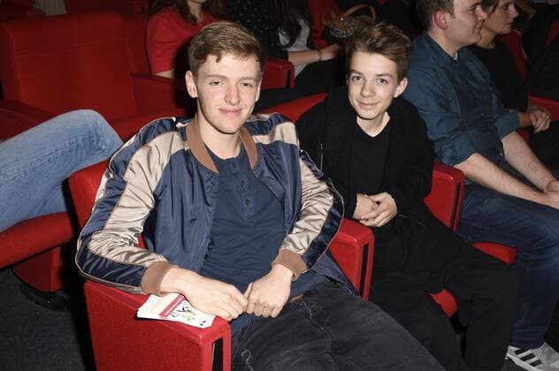 Timur Bartels und Nick Julius Schuck bei der Abschluss-Veranstaltung des Seriencamps 2016 mit dem Screening der VOX TV-Serie Der Club der roten Bänder und der Verleihung des Seriencamp Award in der Hochschule für Fernsehen und Film. München, 23.10.2016 Foto:xP.xSchönbergerx xFuturexImage