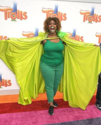 October 23, 2016 - Los Angeles, California, United States - October 23th 2016 - Los Angeles California USA - Actress GLOZELL GREEN at the Trolls Premiere held at the Regency Village Theater Los Angeles Los Angeles United States - ZUMAf05_ 20161023_zaf_f05_023