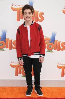 October 23, 2016 - Los Angeles, California, United States - October 23th 2016 - Los Angeles California USA - Actor THOMAS BARBUSCA at the Trolls Premiere held at the Regency Village Theater Los Angeles Los Angeles United States - ZUMAf05_ 20161023_zaf_f05_071