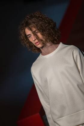 October 24, 2016 - Sao Paulo, Brazil - Model presents creation by A La Garconne, during the Sao Paulo Fashion Week, winter 2017 edition, this Monday, in Sao Paulo, Brazil. Sao Paulo Brazil - ZUMAl146 20161024_zaf_l146_031
