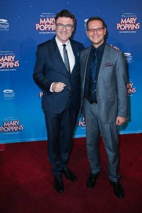 Stuttgart, Germany, Stage Apollo Theater, 23.10.2016, Deutschlandpremiere des Musical Mary Poppins, Stefan Kaufmann, Rolf Pfander ( DeFodi515