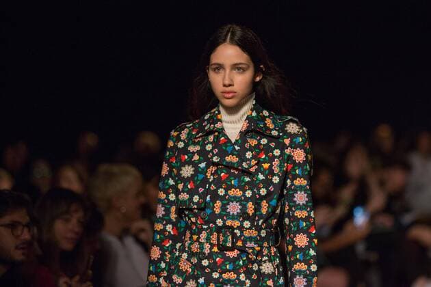 October 24, 2016 - Sao Paulo, Brazil - Model presents creation by Reinaldo Lourenco, during the Sao Paulo Fashion Week, winter 2017 edition, this Monday, in Sao Paulo, Brazil. Sao Paulo Brazil - ZUMAl146 20161024_zaf_l146_045